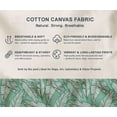 thumbnail image 5 of Soimoi Cotton Canvas Fabric by 5 Yard | Printed Leaves Design in Green | 56 Inch Wide | Medium Weight, Durable Material for Upholstery, Bags, Curtains & Crafts, 5 of 7
