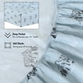 thumbnail image 5 of RUVANTI Flannel Sheets King Size - 100% Cotton Brushed King Bed Sheets Set - Deep Pockets 16 Inches - All Seasons Breathable & Extra Soft - Warm & Cozy, 4 Piece, Soul Dog, 5 of 8