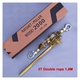 thumbnail image 2 of 2T Hook Cable Puller Multifunctional Wire Tensioner Hand Winch Puller For Agriculture Garden Manual, 2 of 7
