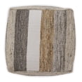 thumbnail image 4 of Signature Design by Ashley Josalind Handwoven Pouf Ottoman, Multicolored, 4 of 5