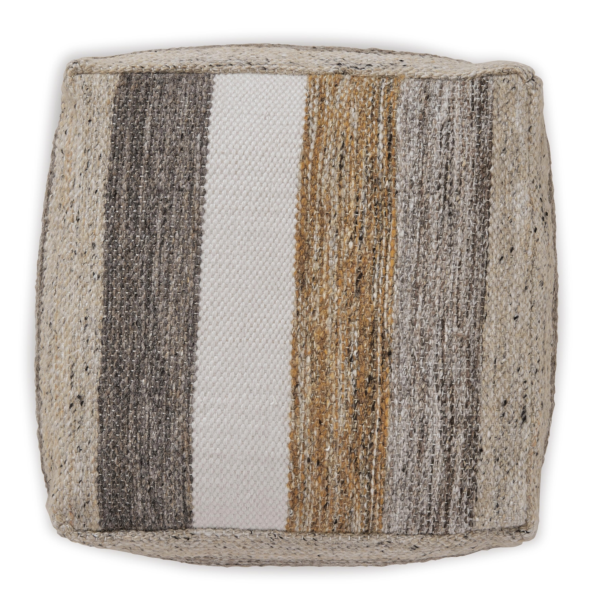 Signature Design by Ashley Josalind Handwoven Pouf, Multicolor photo 4