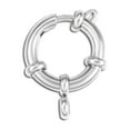 thumbnail image 3 of BUYISI Exquisite 10Pcs Stainless Steel Spring Ring Round Clasps For Artisan Jewelry A, 3 of 5