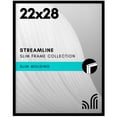 thumbnail image 1 of Americanflat 22x28 Poster Frame with Polished Plexiglass - Streamline Collection - Thin Border Picture Frame for Wall Display - Hanging Hardware Incl, 1 of 8
