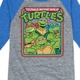 thumbnail image 3 of Teenage Mutant Ninja Turtles - Retro Group - Toddler & Youth Raglan Graphic T-Shirt, 3 of 4