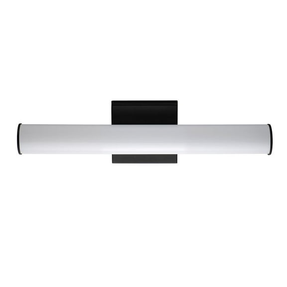 Maxim 52100BK 18 in. Rail Black LED Bath Vanity Wall Light