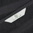 thumbnail image 4 of Superior Oregon Organic Cotton Solid Bath Sheet, Set of 2, Black, 4 of 11