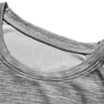 thumbnail image 5 of ZVAVZ Solid Long Sleeve T-Shirts for Men Ice Silk Crew Neck Athletic Tee Shirts Quick Dry Running Workout Tees Lightweight Stretchy Fitness Tops Gray XXL, 5 of 9