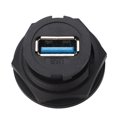 thumbnail image 1 of Woeilo USB 3.0 Snap On Connector 16 Pin Independent Socket Female Back Mount Receptacle for Communication with Panel Mount Data Power, 1 of 5