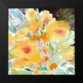 thumbnail image 2 of Golden, Sheila 12x12 Black Modern Framed Museum Art Print Titled - Yellow Bouquet, 2 of 5