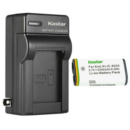 Kastar 1-Pack DB-50 Battery and AC Wall Charger Replacement for Ricoh DB-50 DB50 Battery Ricoh BJ-5 BJ5 Charger Ricoh Caplio R1 Caplio R1S Caplio R1V Caplio R2 Caplio RZ1 Camera