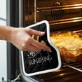 thumbnail image 3 of Sunflowers Pot Holders for Kitchen Heatproof Potholder, 3 Pack Modern Bee You Are My Sunshine Black Hot Pads Multipurpose Oven Pads Cloth Potholders Trivet for Cooking Baking, 3 of 8