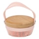 thumbnail image 1 of Cepillo de Baño de Silicona Nikou Exfoliante Corporal Bambú Rosa, 1 of 15