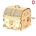 thumbnail image 1 of 3D Wooden Classical Music Box Puzzle Children Early Educational Wooden Toys, 1 of 5