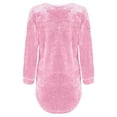 thumbnail image 5 of IMENGL Chandail à Col Rond en Peluche à Manches Longues Mince Mode pour Femmes, Rose G, Taille M-5TG, 5 of 5
