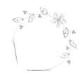 thumbnail image 1 of Accesorio para el cabello Sunnimix clip de pelo estilo hoja con cristal, 1 of 8
