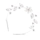 thumbnail image 1 of Chic Crystal Flower Hair Vine Pinza para el cabello Chica Mujer Accesorio para el cabello, 1 of 9