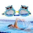 thumbnail image 3 of Gafas de natación para niños, gafas de natación portátiles impermeables ajustables para niños para agua Hipopótamo, 3 of 8