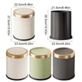 thumbnail image 3 of Guardoinrt Stylish Motions Sensor Trash Can Bathroom Gallon Garbage smooth lines, With Goodbye, 3 of 6