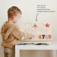 thumbnail image 3 of Puzzle Zuzu Puzzle para niños pequeños con nombre personalizado de 1 a 3 años, 3 of 9