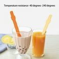 thumbnail image 3 of HomeLife 10Pcs Colorful Silicone Straws Reusable Easy to Clean BPA-free Food Grade Dishwasher Safe Straight Straws, 3 of 12