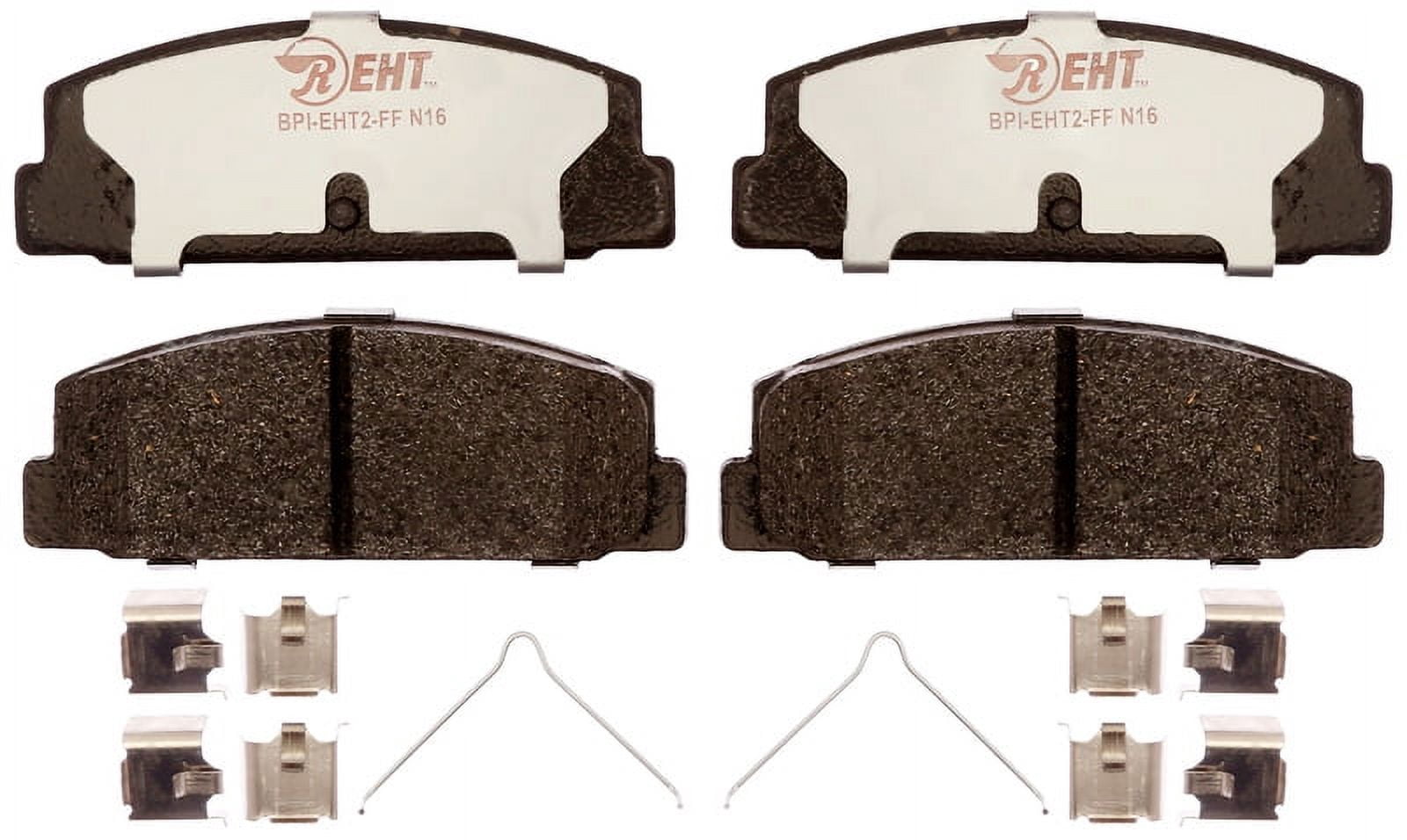 Raybestos EHT482H Enhanced Technology Friction Pads Brake Pad Set Fits select: 2003-2005 MAZDA 6, 2003 MAZDA PROTEGE