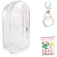 thumbnail image 1 of Jiibva Doll Protective Case, Doll Storage Bag Clear Collector Storage Box Case For Doll Portable Collector Display Case Durable Doll Case for Doll Enthusiasts, 1 of 7