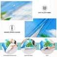 thumbnail image 4 of Summer Beach Body Pillow Cover with Zipper, Soft and Cozy Fuzzy Fleece Body Pillow Case Cover 21 x 54 in, Plush Long Body Pillow Pillowcase for Fall and Winter Home Decor Gifts, 4 of 7