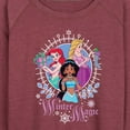 thumbnail image 3 of Disney Princess - Winter Magic - Women's Lightweight French Terry Long Sleeve Shirt, 3 of 5