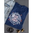 thumbnail image 3 of 4Th Of July Rubber Seal T-Shirt Women -Image by Shutterstock, Female x-Large, 3 of 4