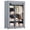 Gray, variant on JIOABL Portable Clothes Rack with Shelves, Heavy Duty Garment Organizer, Freestanding Closet with Anti-Tip Kit for Bedroom Entryway, 72 inch, Black
