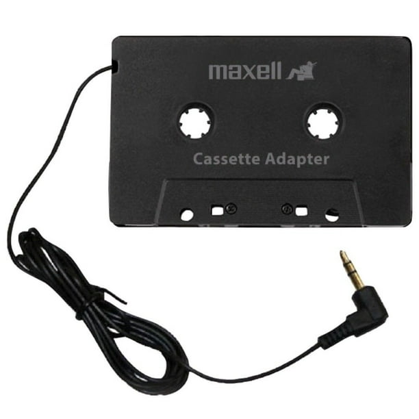 Maxell CD330 Cassette Audio Adapter, Black