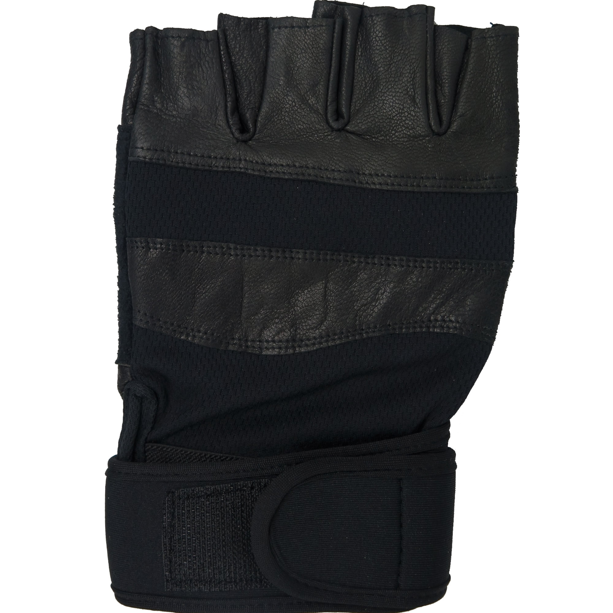 Debra Weitzner Gym Gloves Leather Workout Gloves with Adjustable Wrist