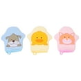 thumbnail image 1 of 3pcs Cartoon Bathing Gloves Children Shower Gloves Foaming Gloves for Baby, 1 of 6