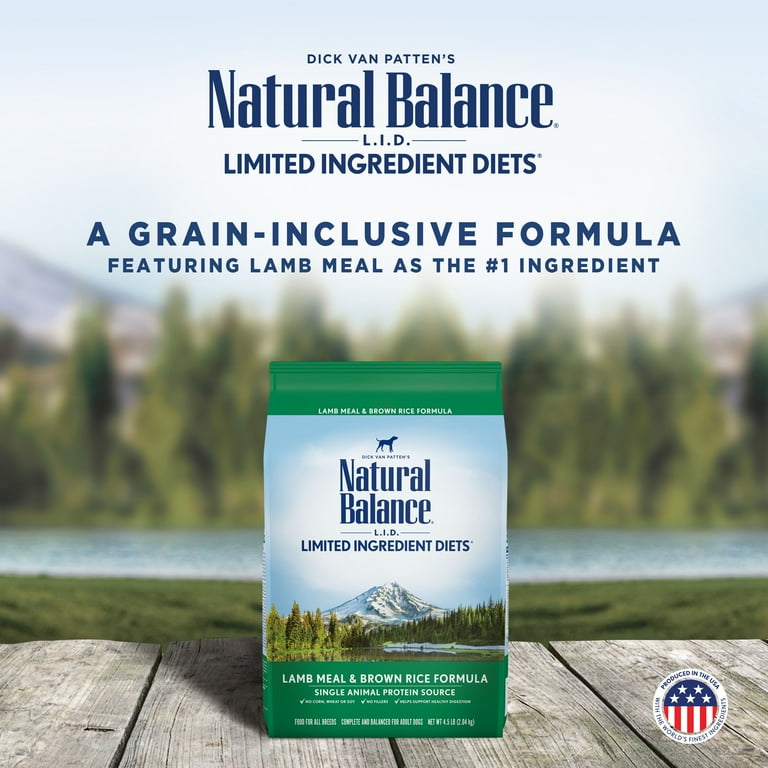 Natural balance limited ingredient lamb 2024 and rice