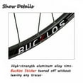thumbnail image 7 of BUCKLOS Ultralight Mountain Bicycle Wheelset 27.5 Inch 6-Bolt Disc Brake Aluminum Alloy Wheelset QR, 7 of 7