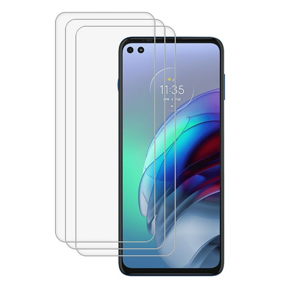 KIQ 3 Pack Regular Tempered Glass for Moto G100 (2021) XT2125