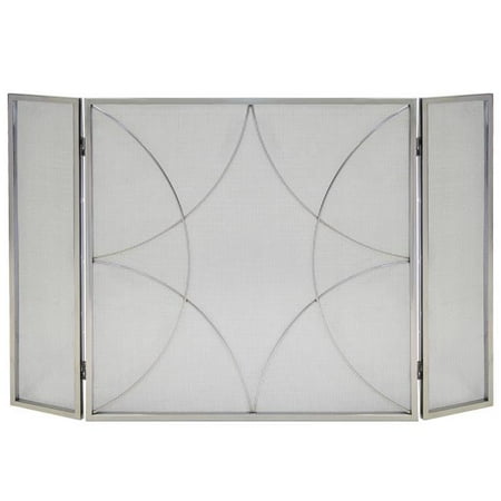 

3 Panel Forged Diamond Screen - Polished Nickel