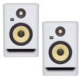 thumbnail image 1 of KRK RP5 Rokit 5 G4 Professional Bi-Amp 5" Powered Studio Monitors, White Noise - PAIR, 1 of 4