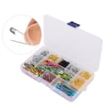 thumbnail image 4 of Safety Pins, Small Size Convenient Anti-rust Material Color Safety Pins  for Sewing for Fixing Clothes, 4 of 5