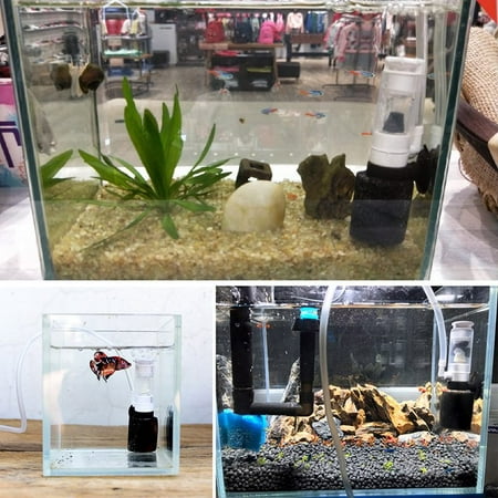 Aquarium Bio Sponge Filter Corner Filter Breeding Shrimp Nano Fish Tank (Best Nano Tank For Shrimp)