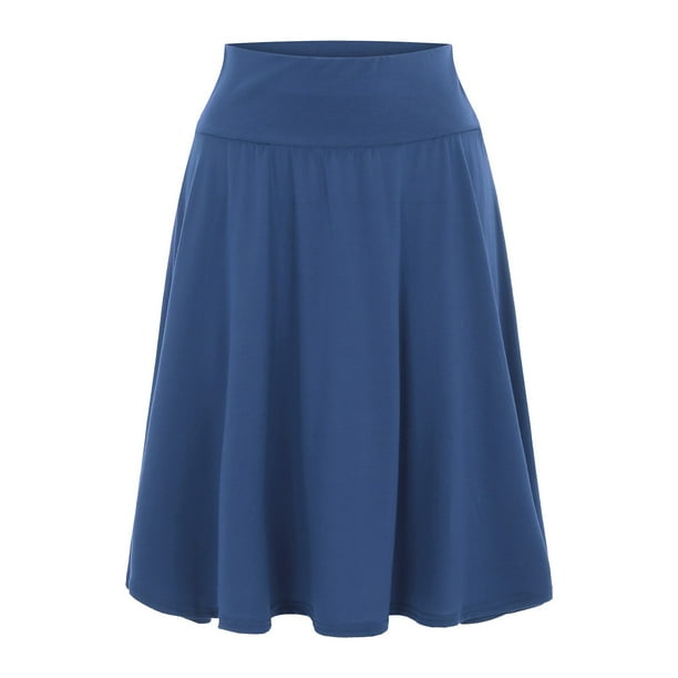 Navy blue plus top size tulle skirt