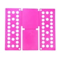 thumbnail image 1 of Tabla de plástico para doblar ropa, para niños, para doblar camisas, herramienta de almacenamiento para el hogar, color rosa y rojo, 1 of 6