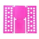 thumbnail image 1 of Tabla de plástico para doblar ropa, para niños, para doblar camisas, herramienta de almacenamiento para el hogar, color rosa y rojo, 1 of 6