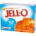 JellO Orange SugarFree Gelatin Mix (0.6 oz Boxes, Pack of 24