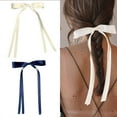 thumbnail image 2 of Huhudde 10PCs Feminine Hair Accessories Double Streamers Design Duckbills Clip Soft Ribbon Bows For Women Girls, 2 of 21