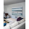 thumbnail image 5 of "Beach Paddling" Painting Print on White Wood, 5 of 5
