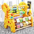 thumbnail image 3 of Multifunctional Wooden Calculation Frame Kids Educational Beaded Learning Toy, 3 of 9