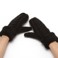 thumbnail image 2 of OAVQHLG3B Gloves Unisex Autumn And Winter Outdoor Riding Cute Plus Velvet Thick Warm Plush Men Women Gloves, 2 of 2
