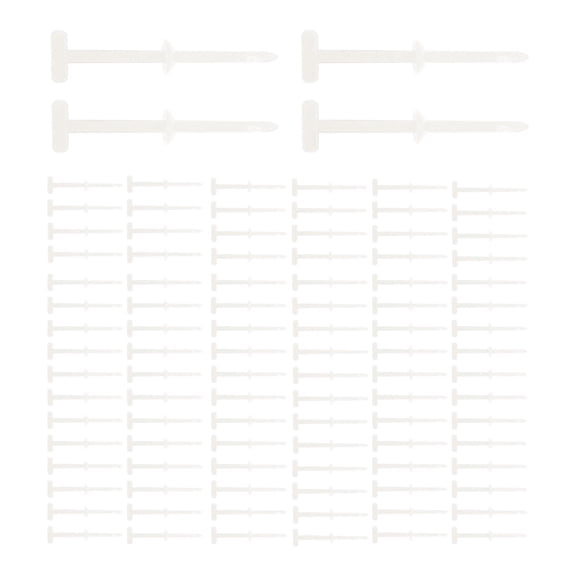 amleso Cable Tie, Cable Ties Tool, Multipurpose Car Fastening Clips, Self Locking Zip Ties Holder Nylon for Car Daily Auto Fixing 100pcs