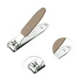thumbnail image 3 of Unique Bargains Nail Clippers Set 4-piece Set Brown, 3 of 6